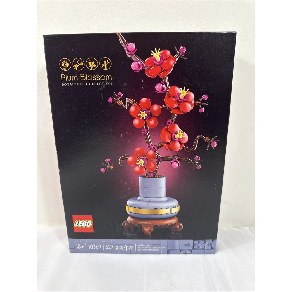 LEGO Icons Plum Blossom Building Set Table Centerpieces &‎ Decorations 10369